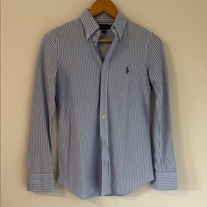 Ralph Lauren Women’s Blue Striped Shirt